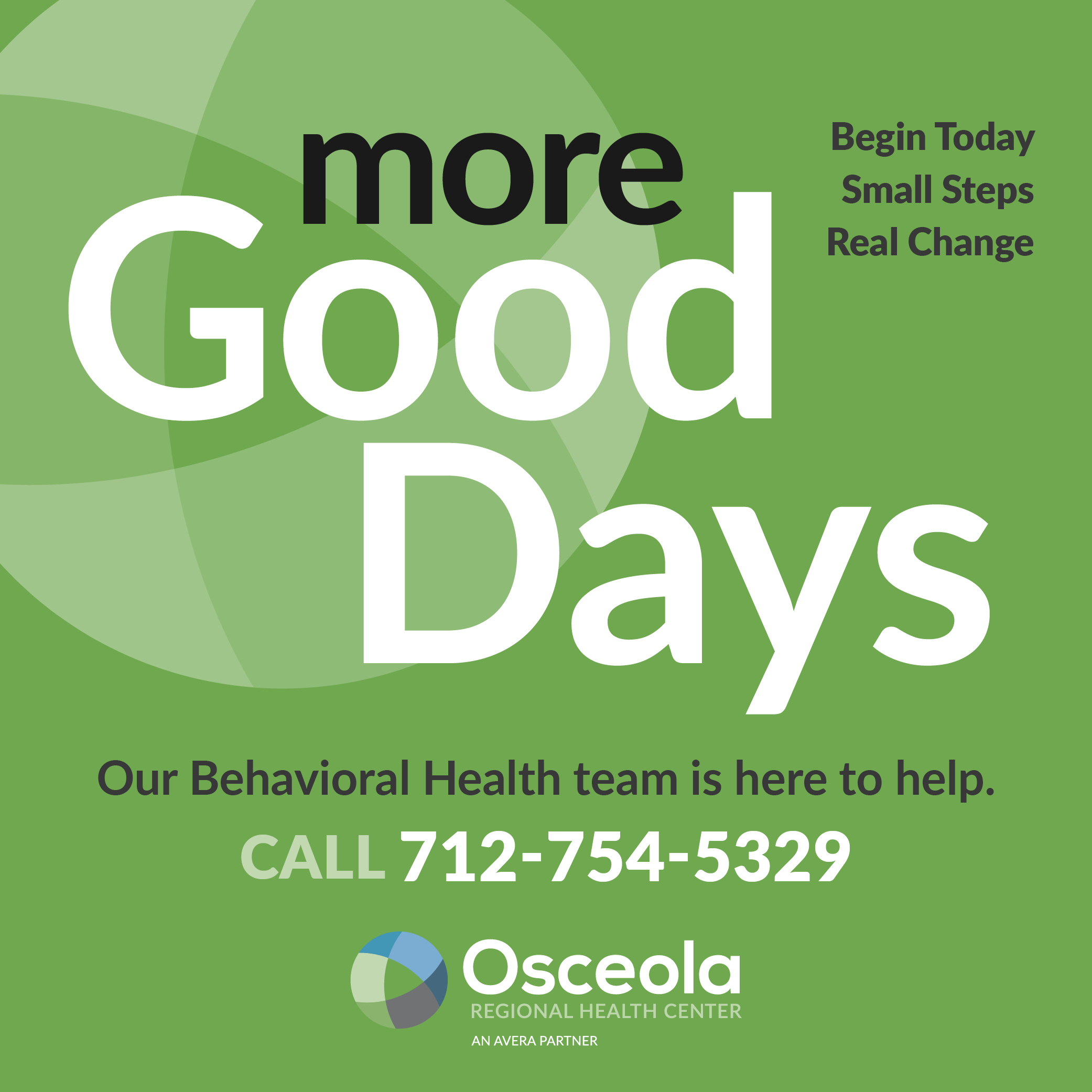 More Good Days - Mental Health Awareness